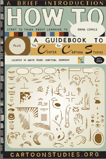 Cover image for The Center for Cartoon Studies How to Draw Booklet